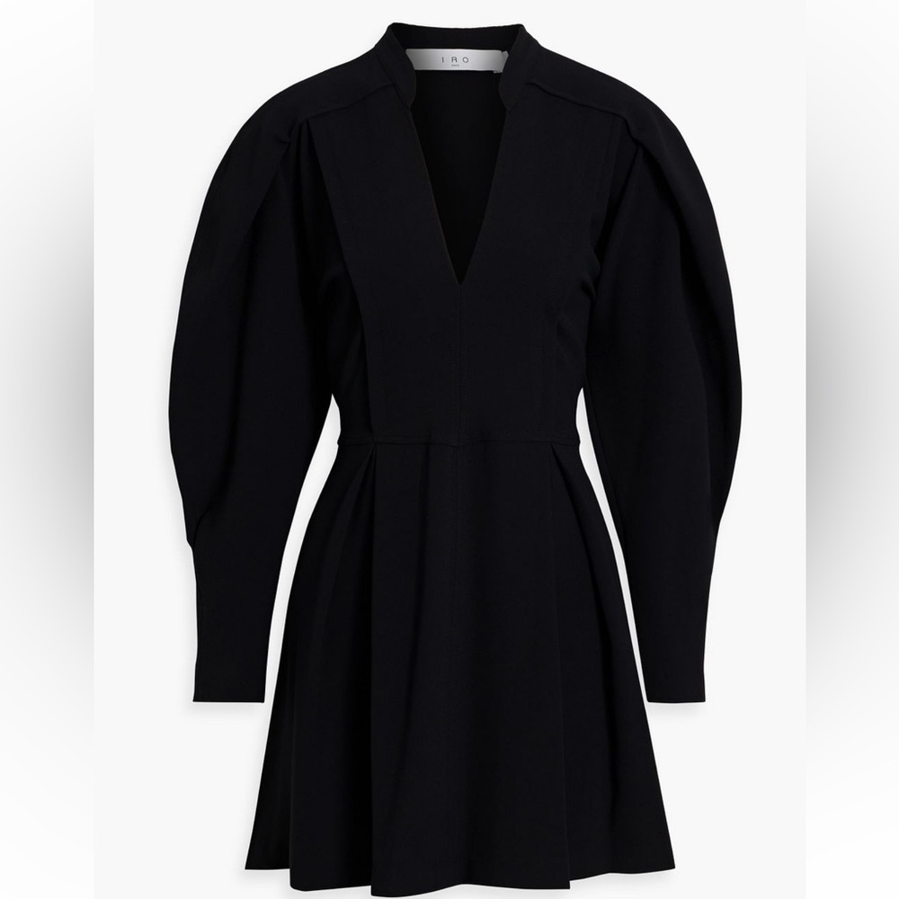 IRO JIJI dress pleated crepe mini